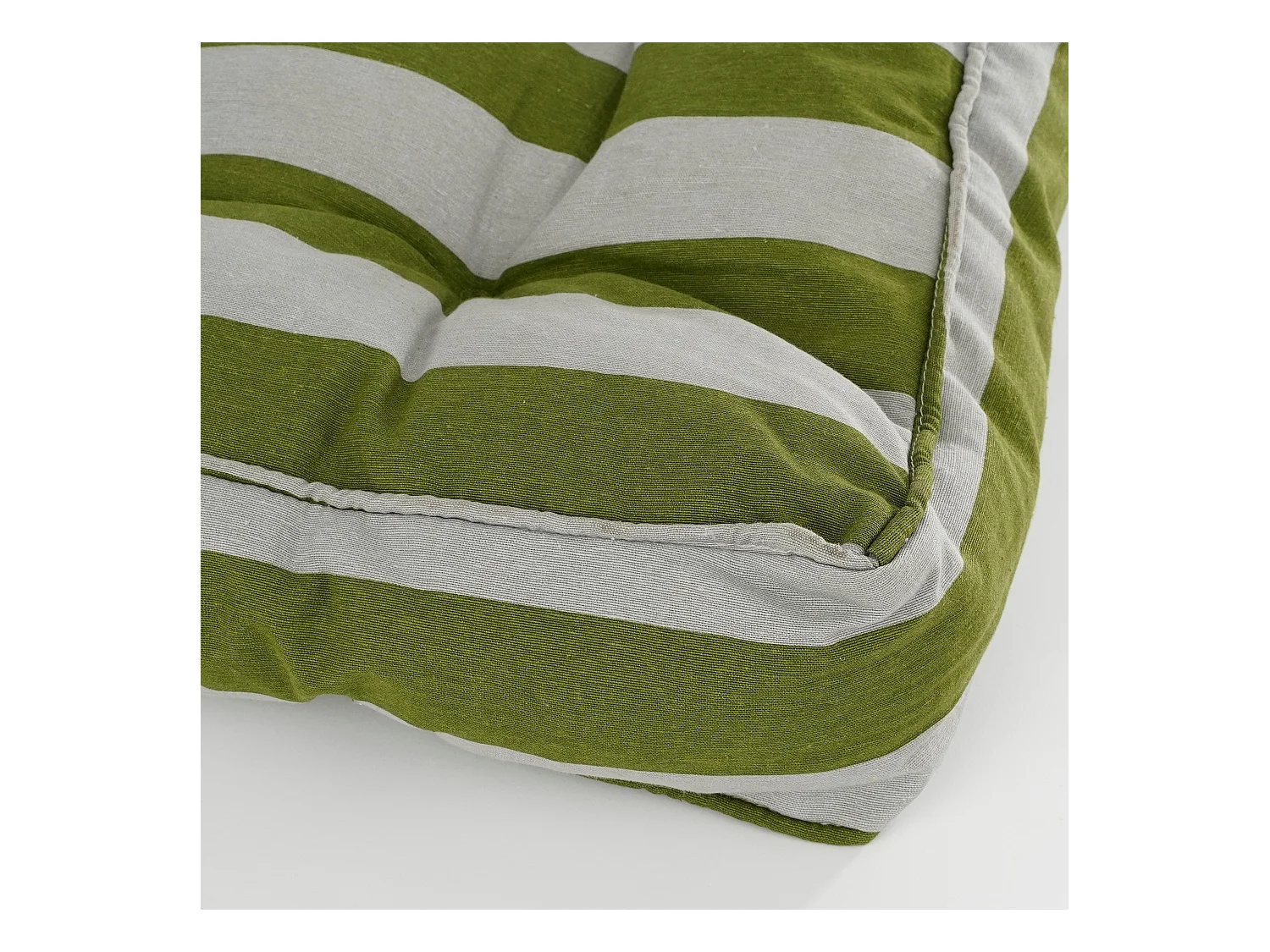 Cojín de colchón de Poliéster - 47 x 47 x 10 - Verde - OSBORN
