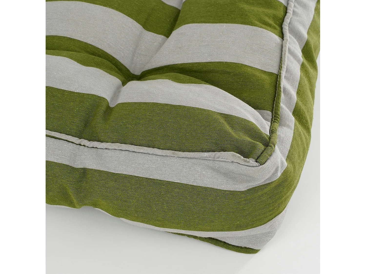Cuscino per materasso in  - 47 x 47 x 10 - Verde - OSBORN