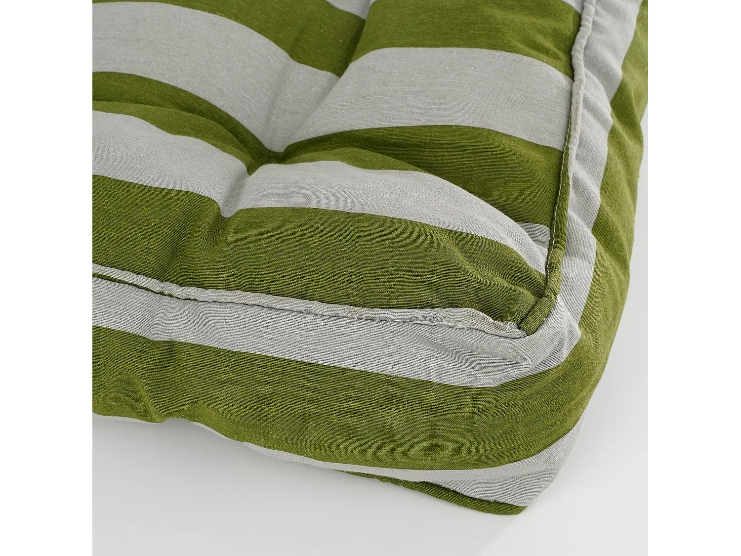 Cuscino per materasso in  - 47 x 47 x 10 - Verde - OSBORN