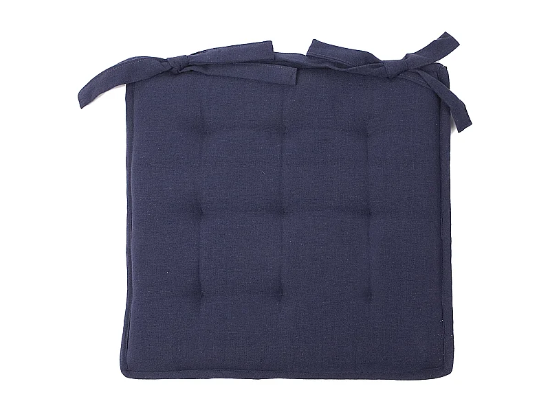 Cuscino per sedia da giardino in  - 40 x 40 - Blu scuro - TIVOLI