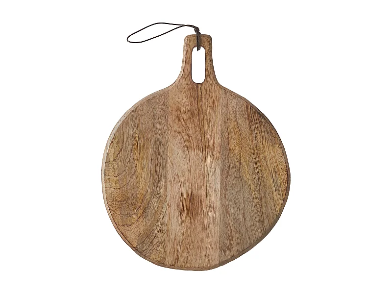 Snijplank van mangohout - 35 x 28 - Bruin - DUKO