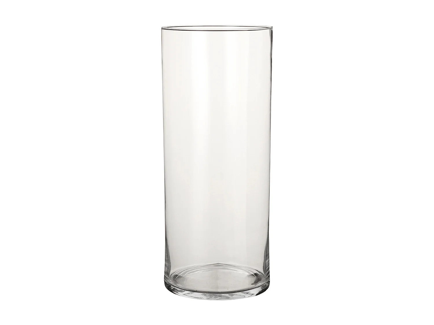 Vase en verre - 48 x Ø19 - Transparent - CARLY
