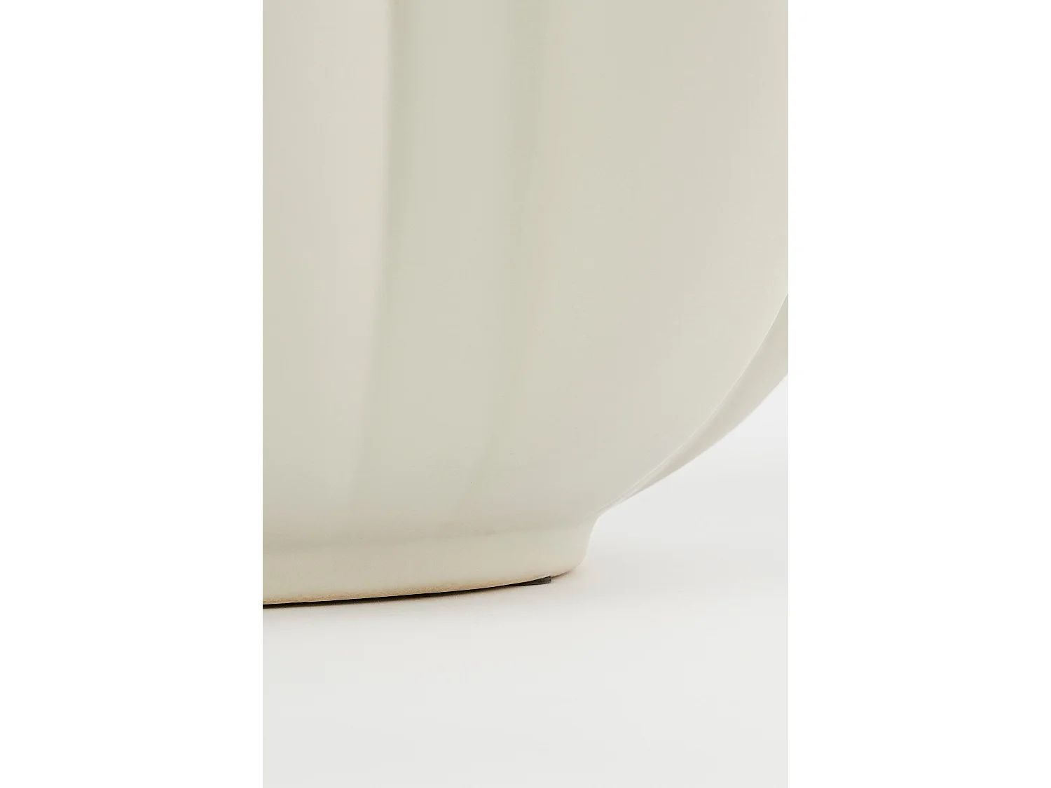 Vaas van keramiek - 33.5 x Ø28 - Taupe - MINDA