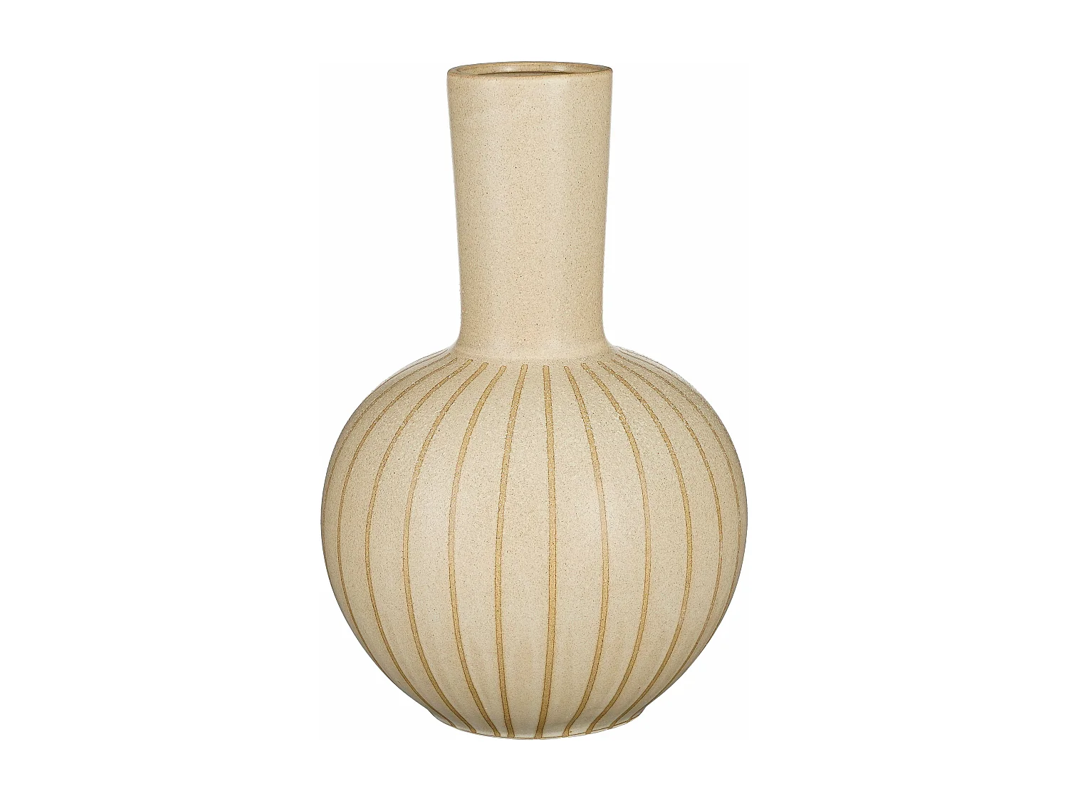 Vaso in  - 52 x Ø34 - Crema - HOLM