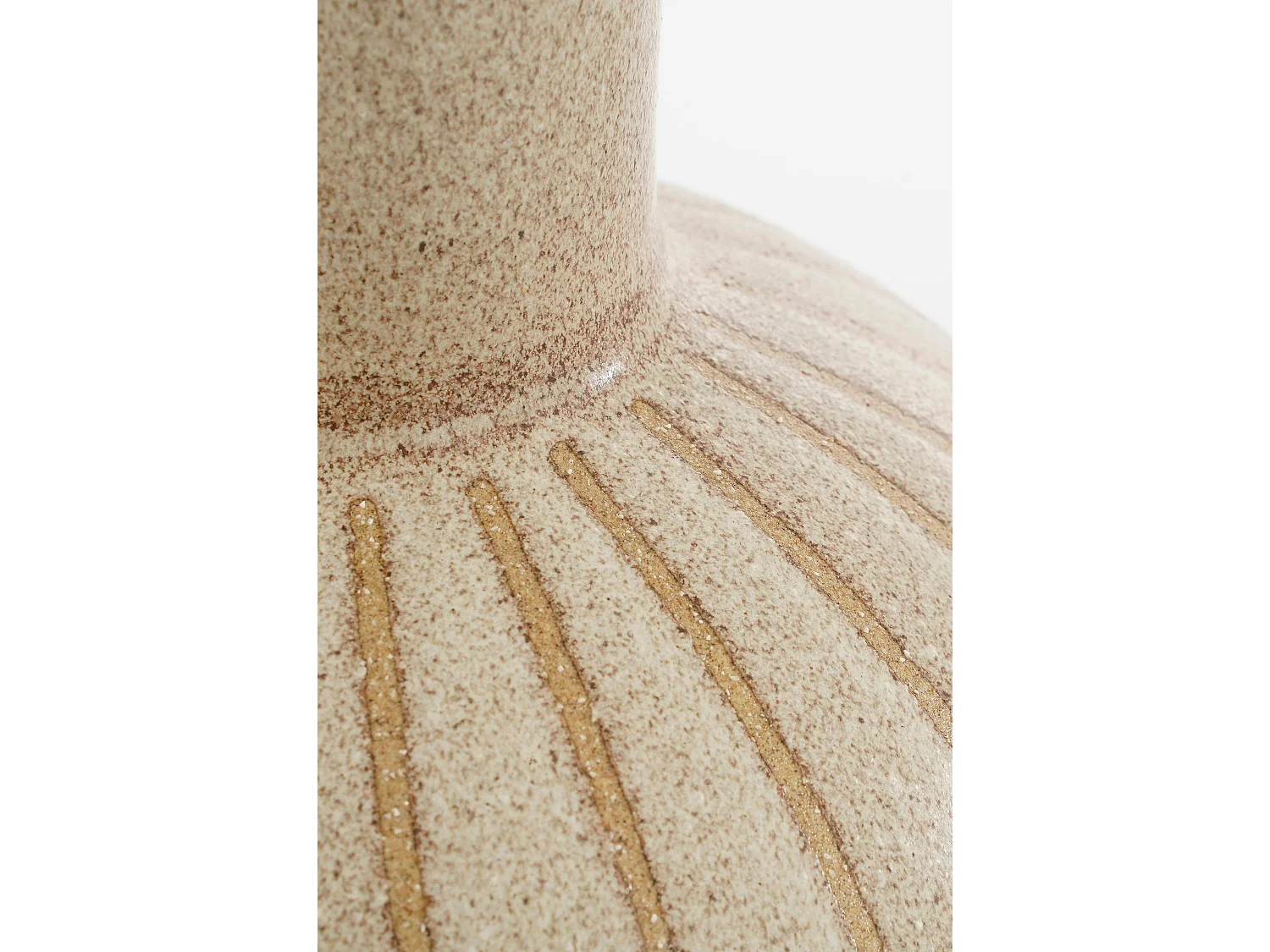 Vaso in  - 52 x Ø34 - Crema - HOLM