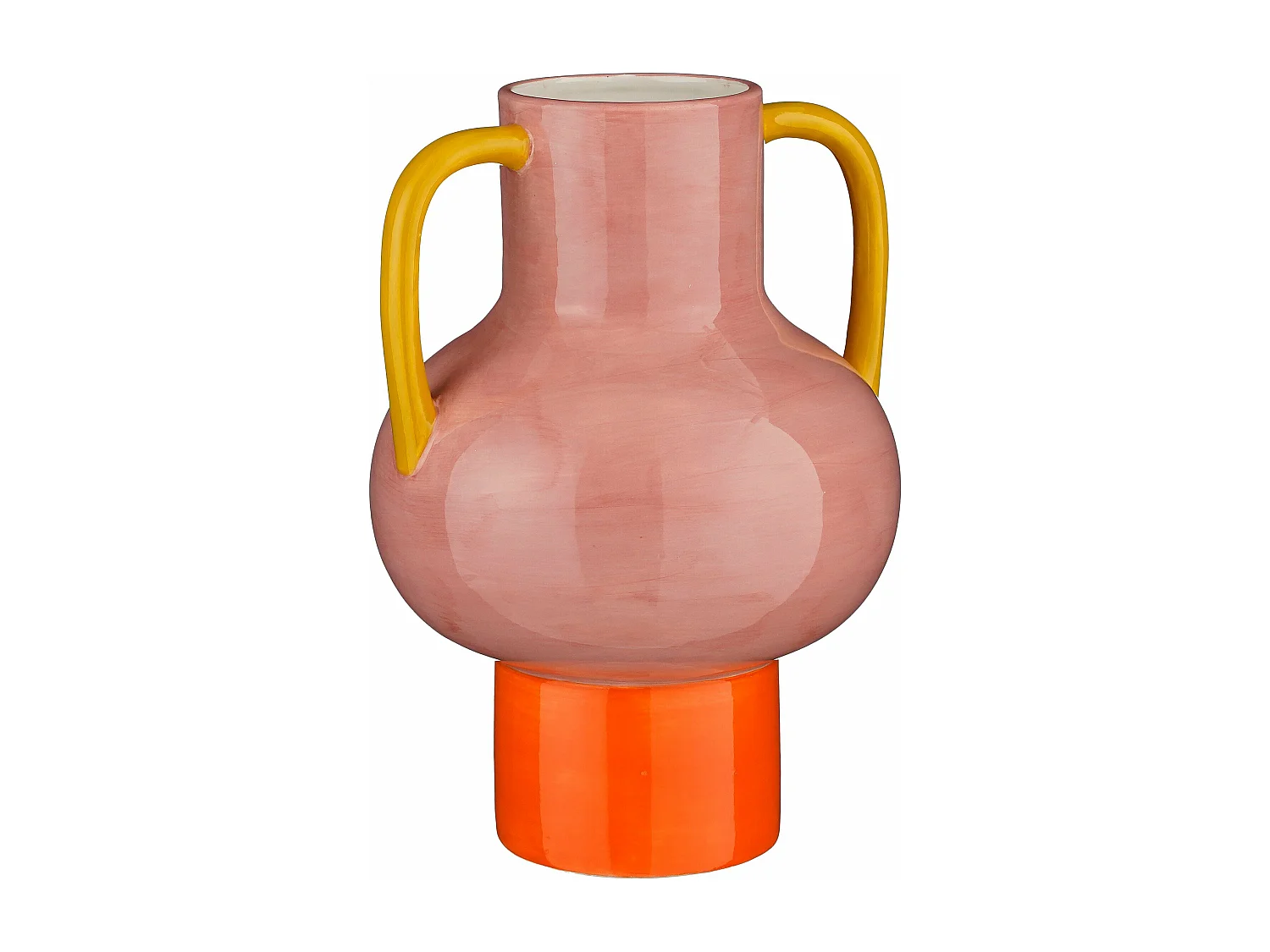 Vase en céramique - 21 x 19 x 30 - Rose - STRATT