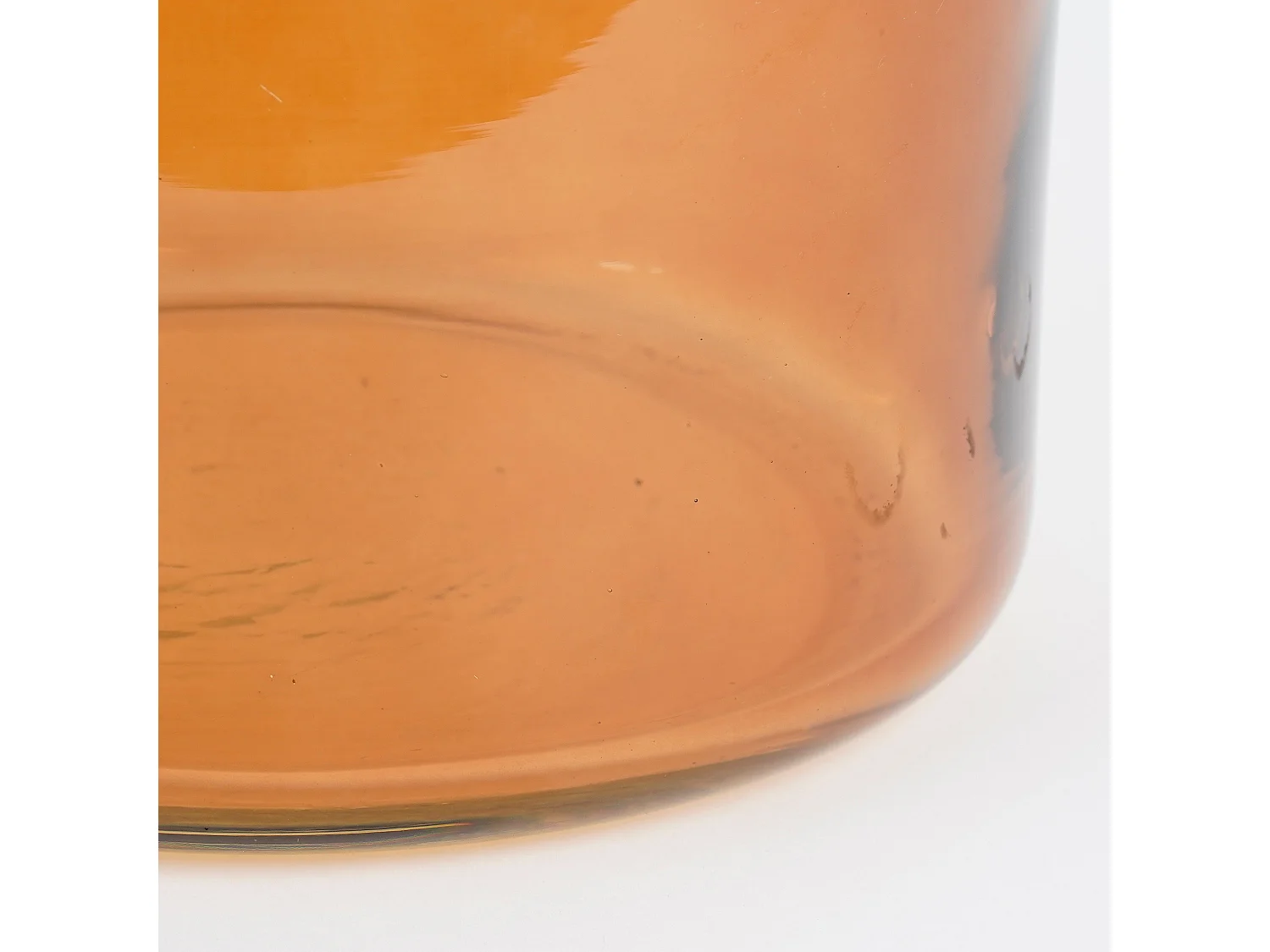 Bouteille décorative en verre - Ø20 x 21.5 - Marron - REGAL