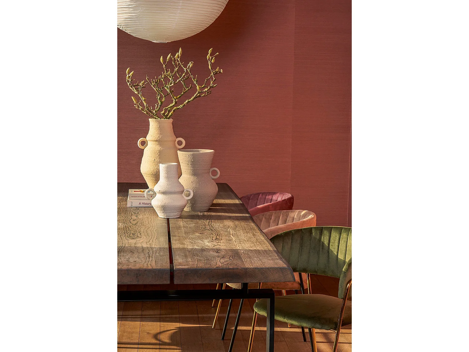 Kruik van terracotta - 41 x Ø24 - Beige - LANE