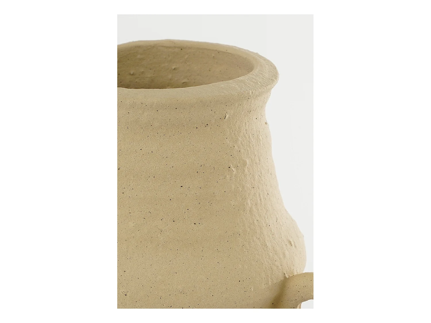 Pot en terre cuite - 41 x Ø24 - Beige - LANE