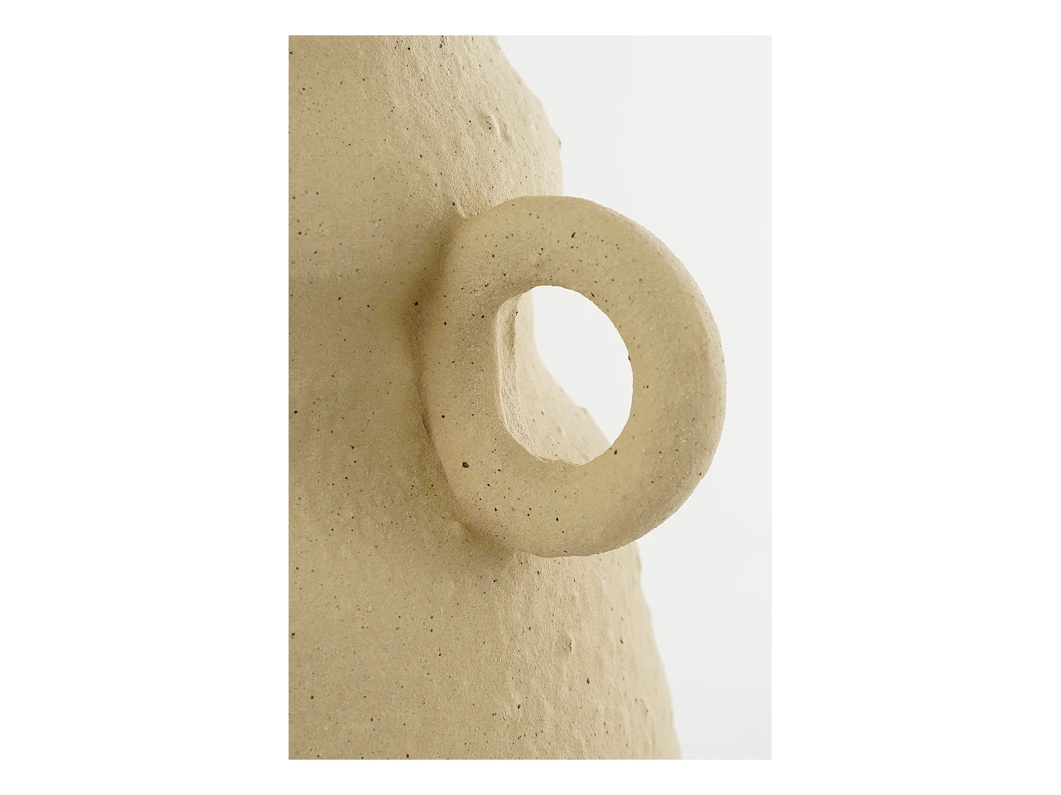 Pot en terre cuite - 41 x Ø24 - Beige - LANE
