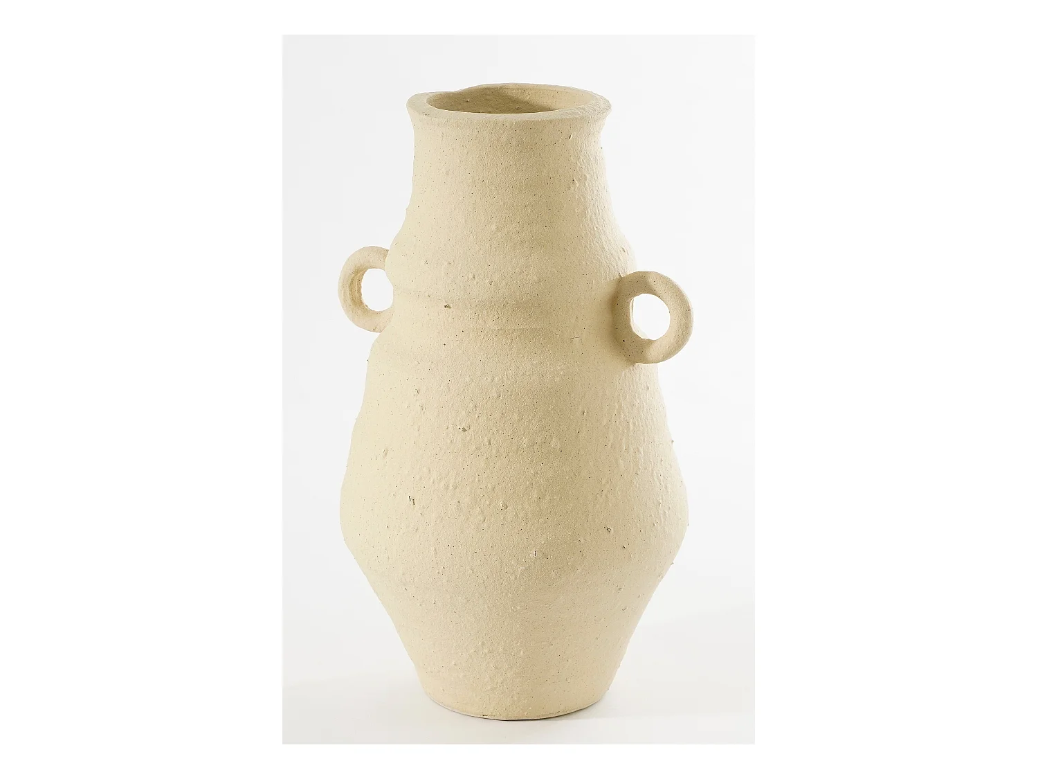 Pot en terre cuite - 41 x Ø24 - Beige - LANE