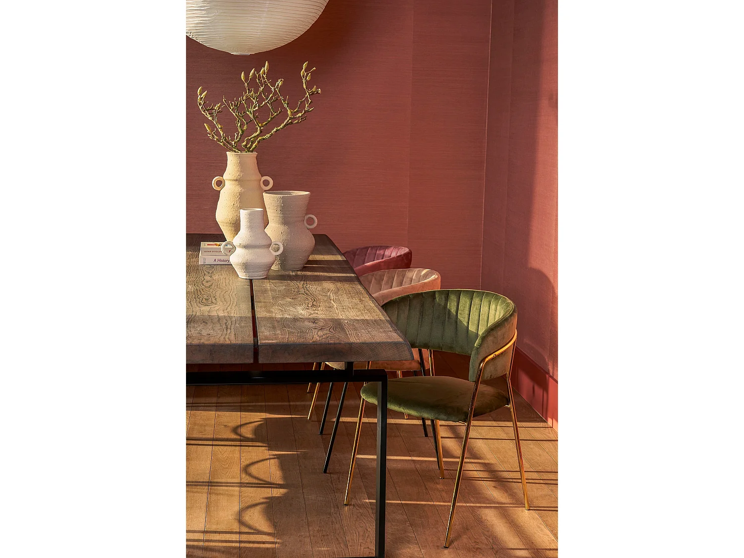 Pot en terre cuite - 33 x Ø24 - Taupe - LANE