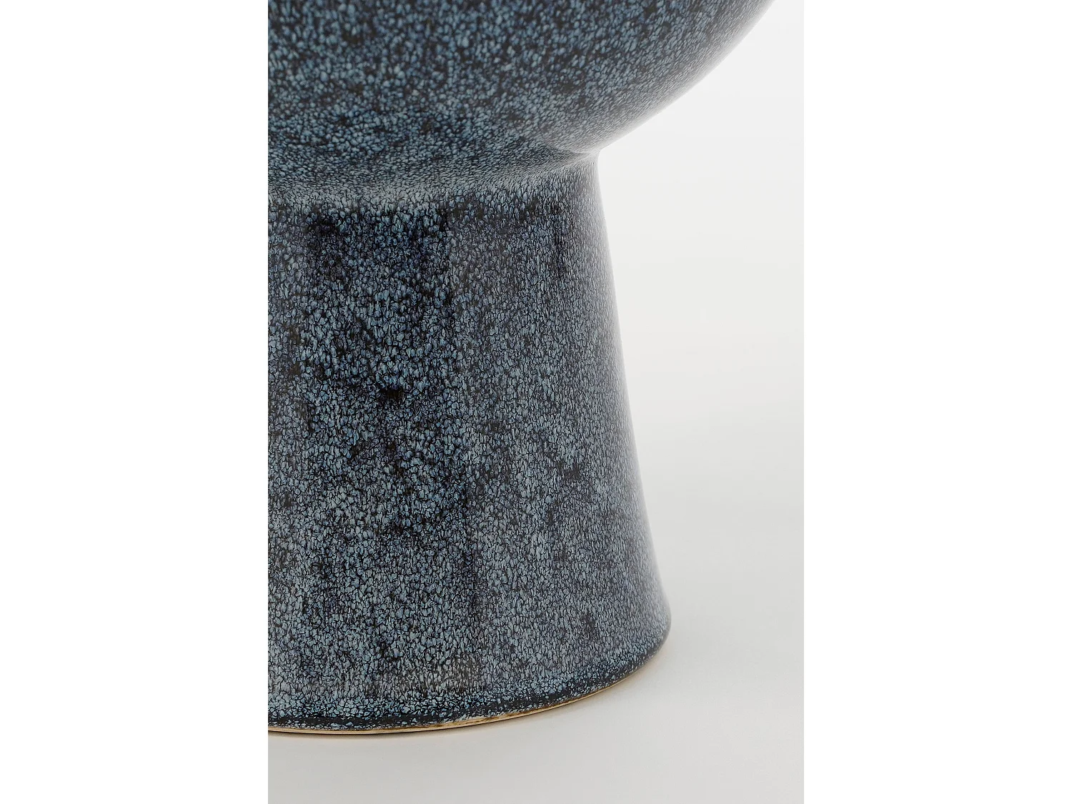 Vase en céramique - 38 x Ø21.5 - Bleu - HELMA