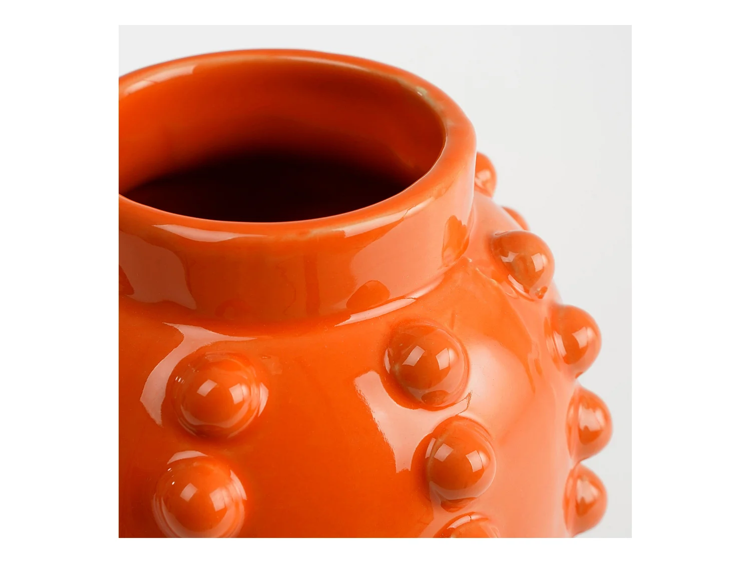 Vaso in  - 30 x Ø11 - Arancione - BOAZ