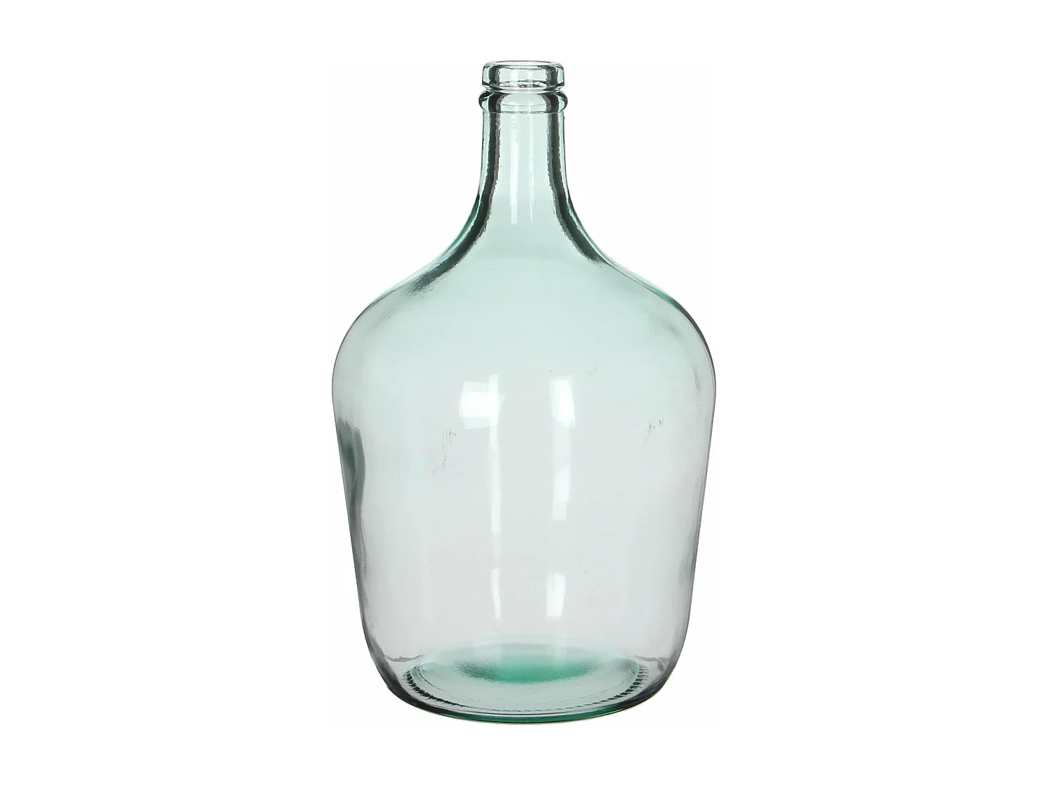 Dekorative Flasche aus Recyceltes Glas - Ø18 x 30 - Transparent - DIEGO