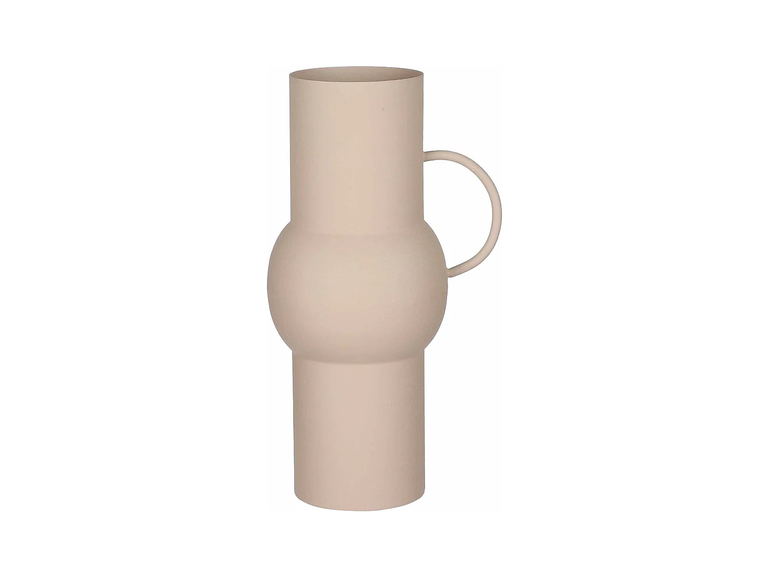 Vaso in  - 19 x 16 x 36 - Rosa chiaro - JARI