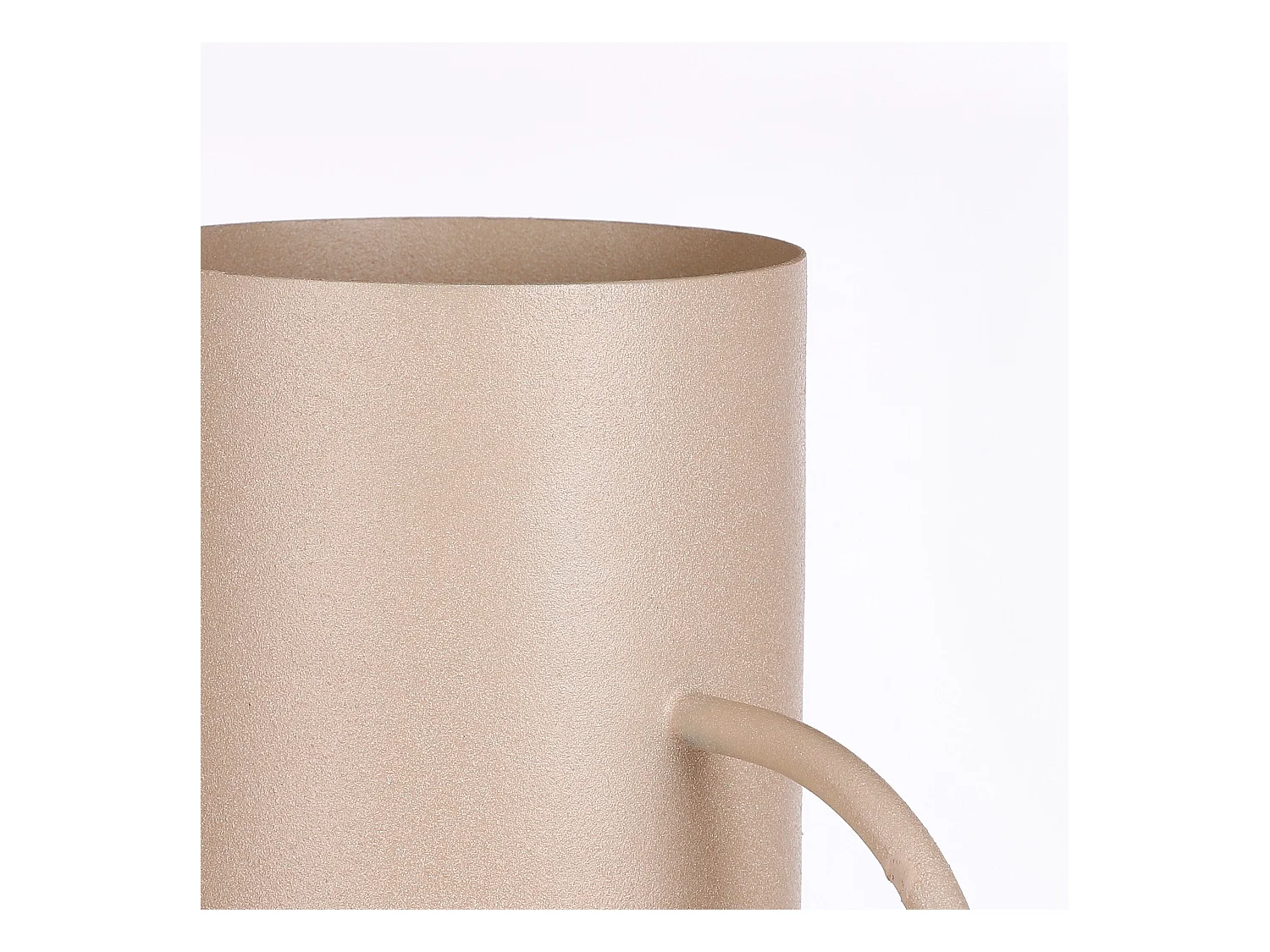 Vase en métal - 19 x 16 x 36 - Rose clair - JARI