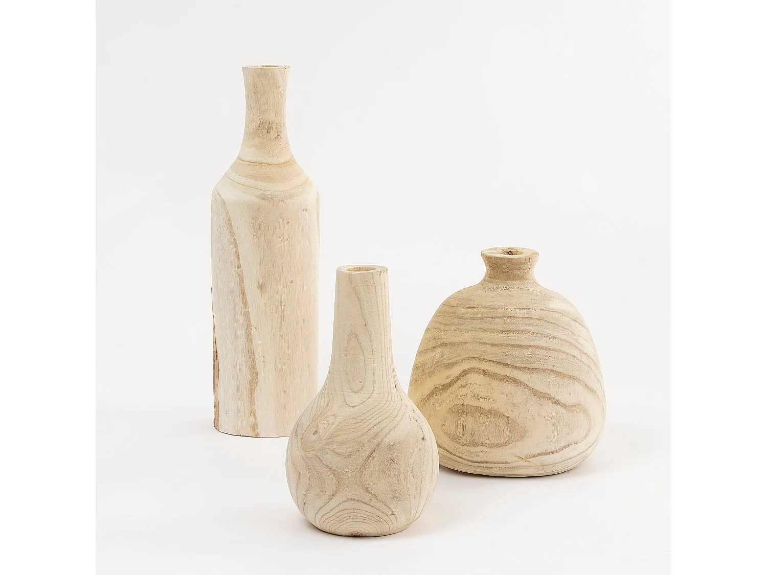 Vaso in  - 28 x Ø16 - Marrone chiaro - PIA