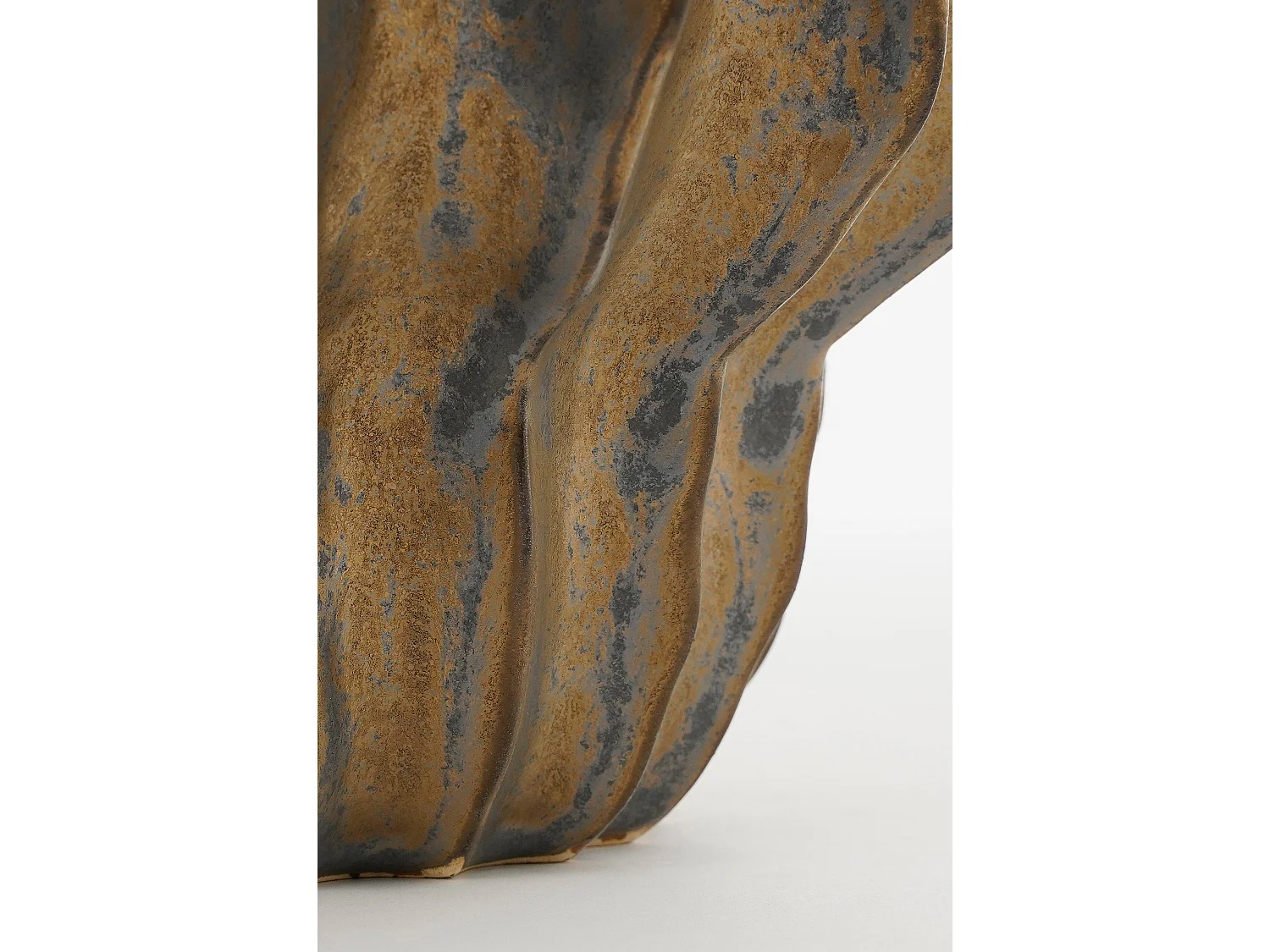 Vase aus Keramik - 28 x Ø24.5 - Bronze - ALTEA