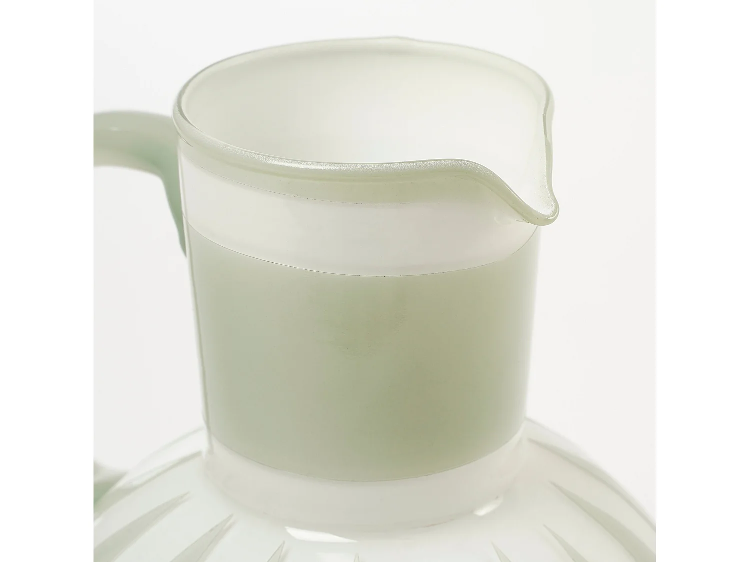 Vase en verre - 21 x Ø17.5 - Vert clair - BAZAAR