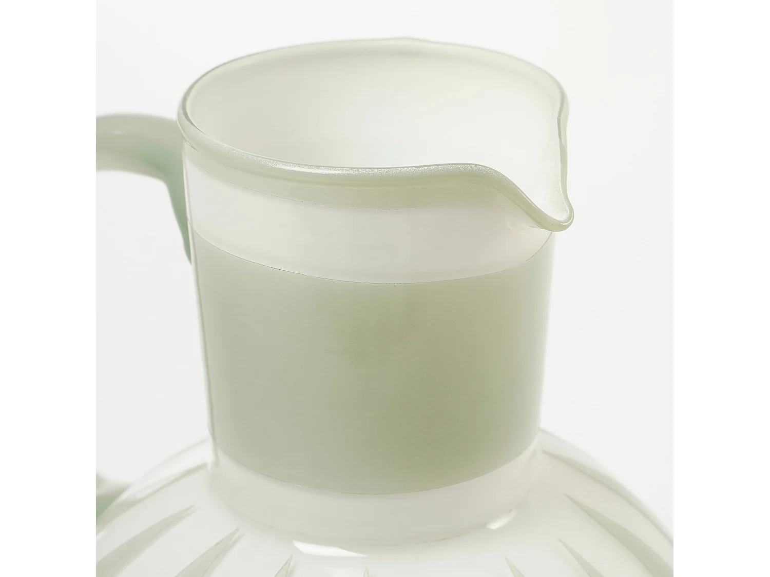 Vase en verre - 21 x Ø17.5 - Vert clair - BAZAAR