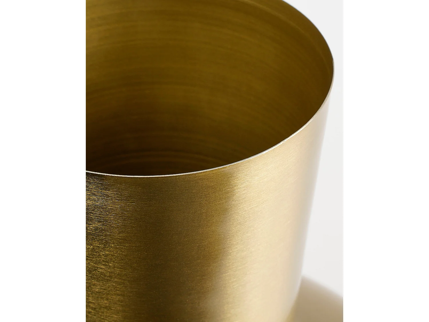 Vase aus Eisen - 42 x Ø28 - Gold - DARA