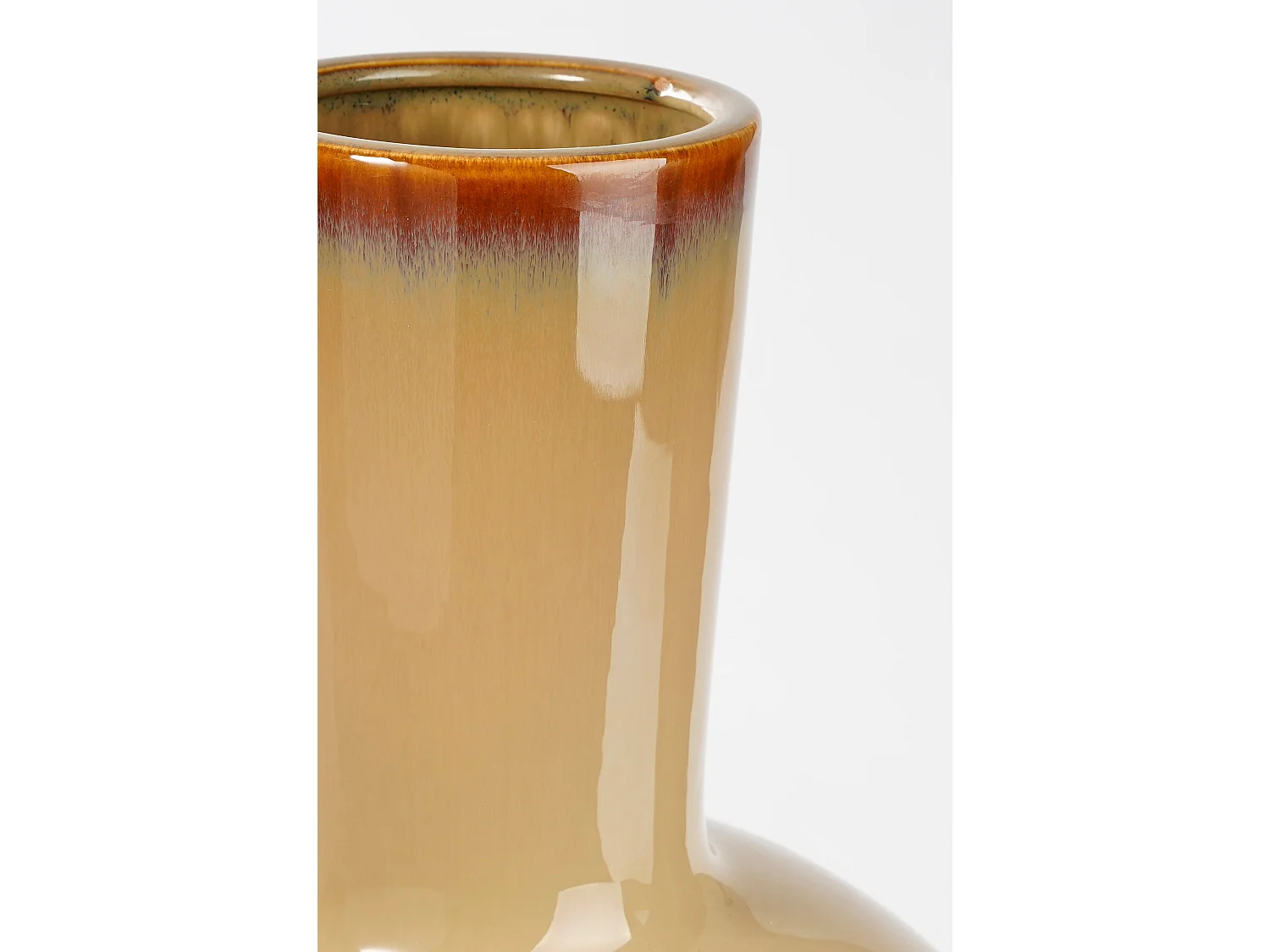 Vase en céramique - 52 x 34 - Crème - HOLM