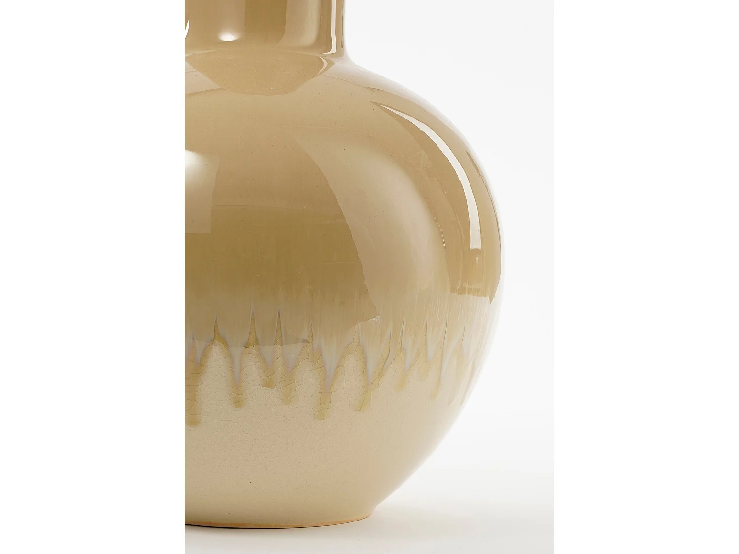 Vase en céramique - 52 x 34 - Crème - HOLM