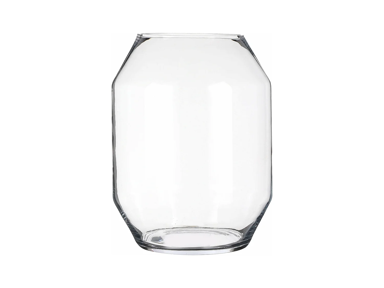 Vase en verre - Ø25 x 33 - Transparent - DALI