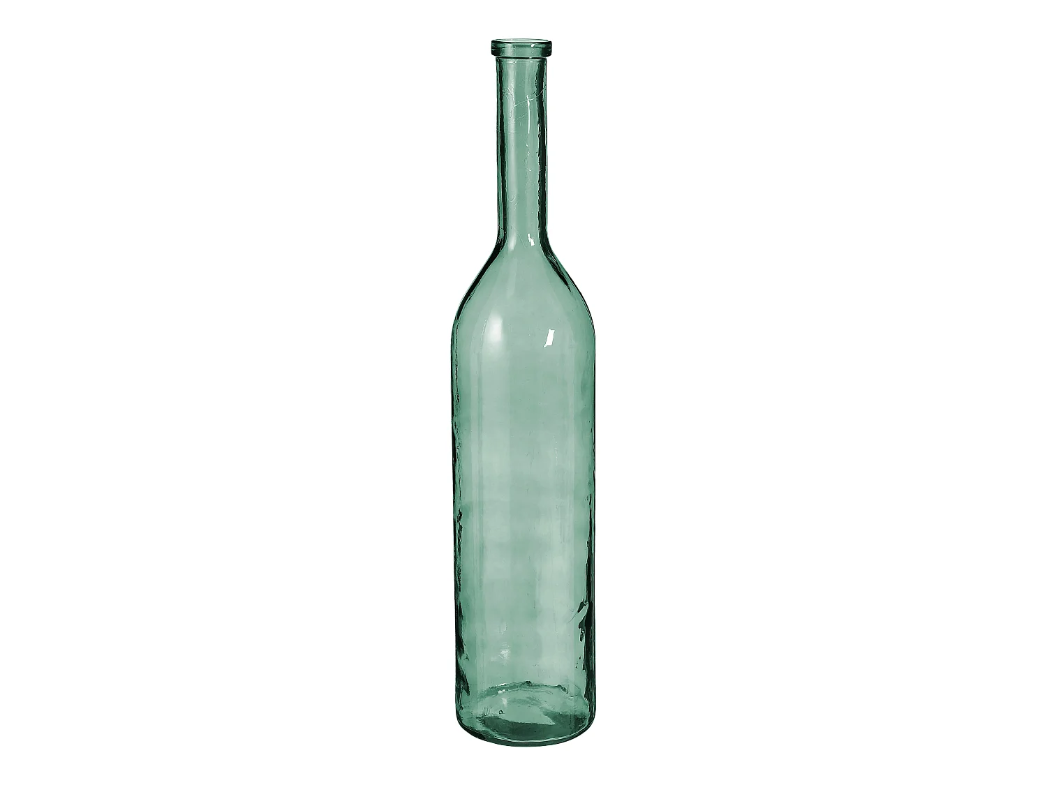 Botella decorativa de Vidrio reciclado - Ø21 x 100 - Verde - RIOJA