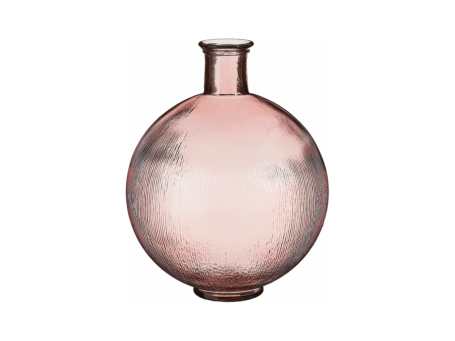 Bottiglia decorativa in  - 42 x 34 - Rosa chiaro - FIRENZA