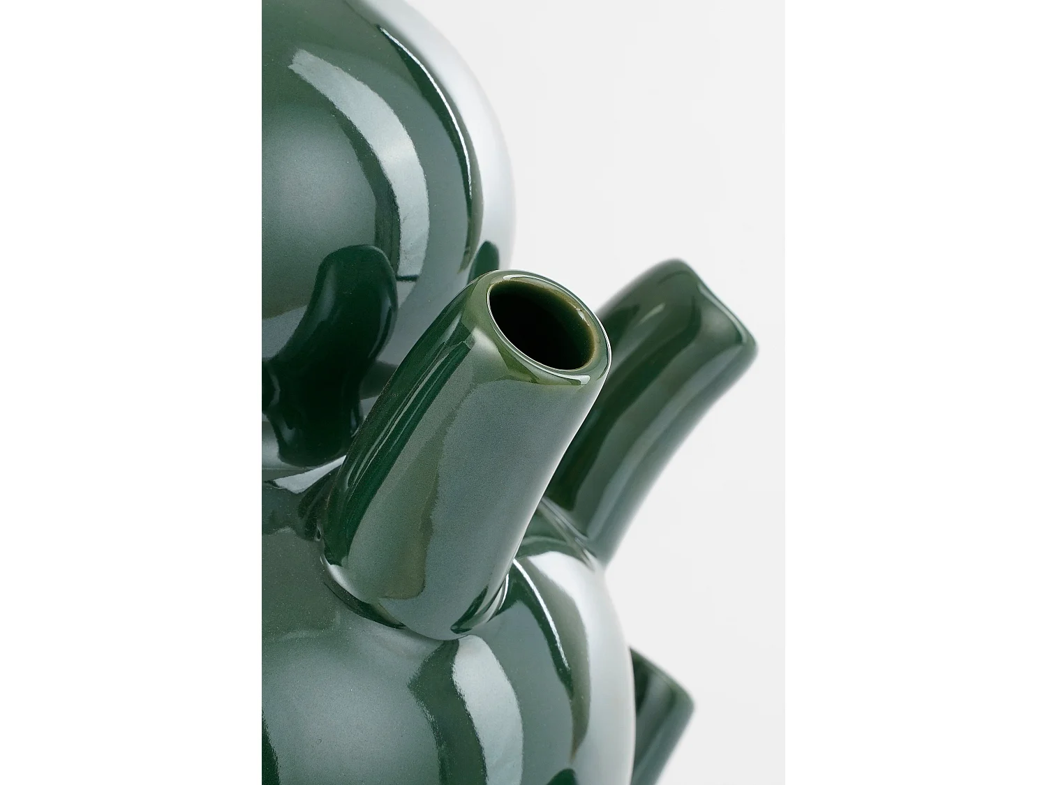 Vase en céramique - 46 x Ø28 - Vert - MARLIJN