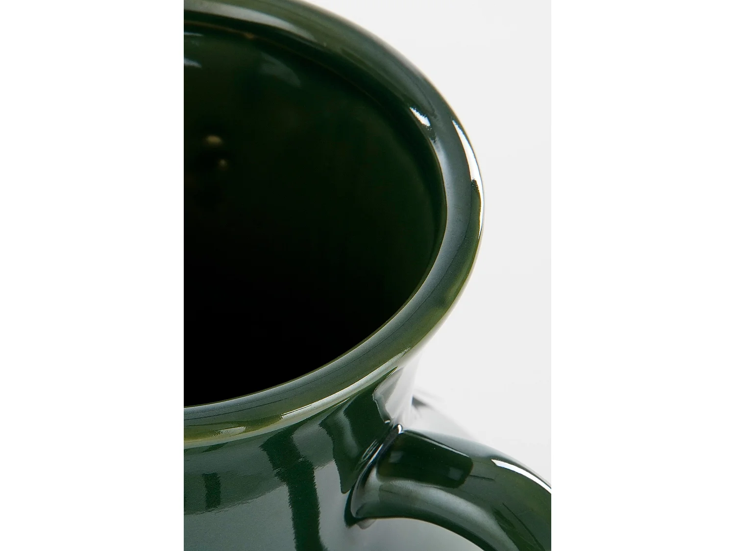 Jarrón de Cerámica - 33 x Ø26 - Verde - MARIAN