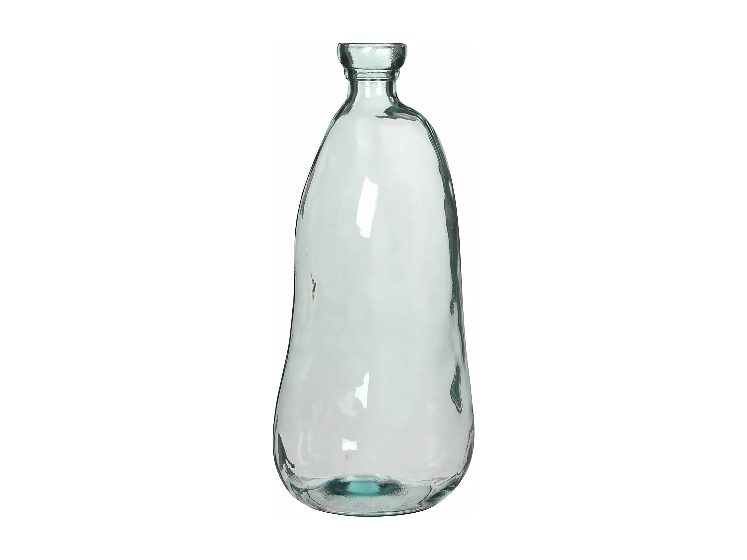 Dekorative Flasche aus Recyceltes Glas - Ø22 x 51 - Transparent - ORGANIC