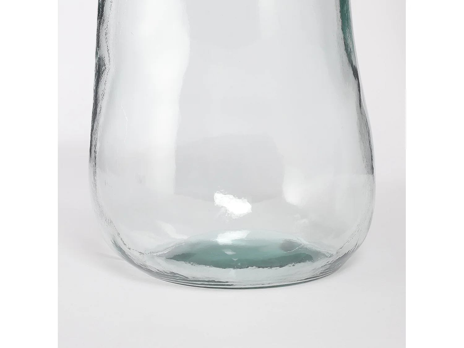 Dekorative Flasche aus Recyceltes Glas - Ø22 x 51 - Transparent - ORGANIC