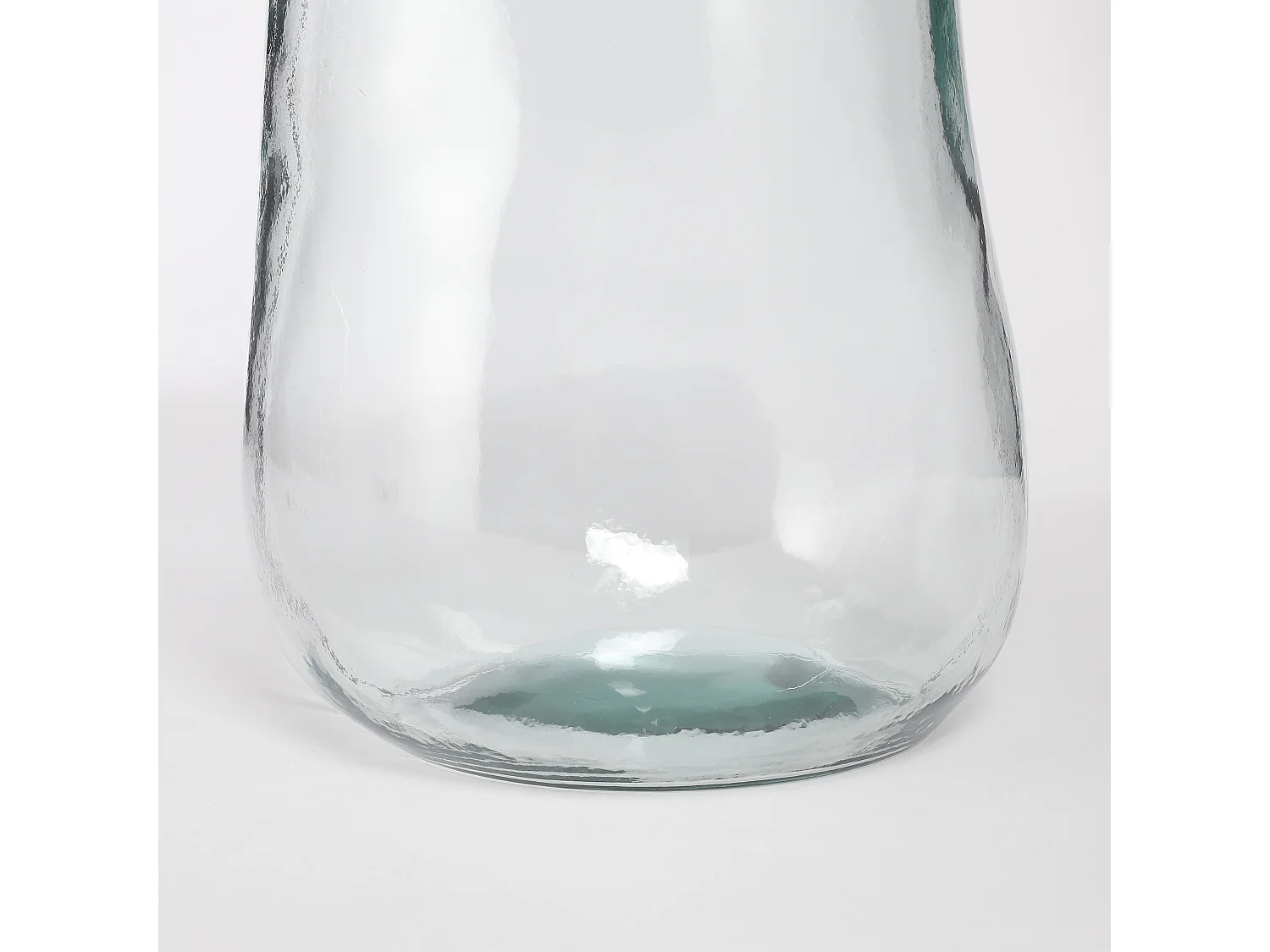 Dekorative Flasche aus Recyceltes Glas - Ø22 x 51 - Transparent - ORGANIC