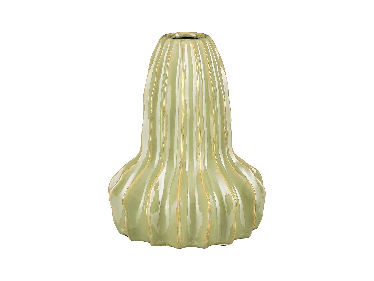 Vaso in  - 21 x Ø17 - Verde chiaro - ALTEA