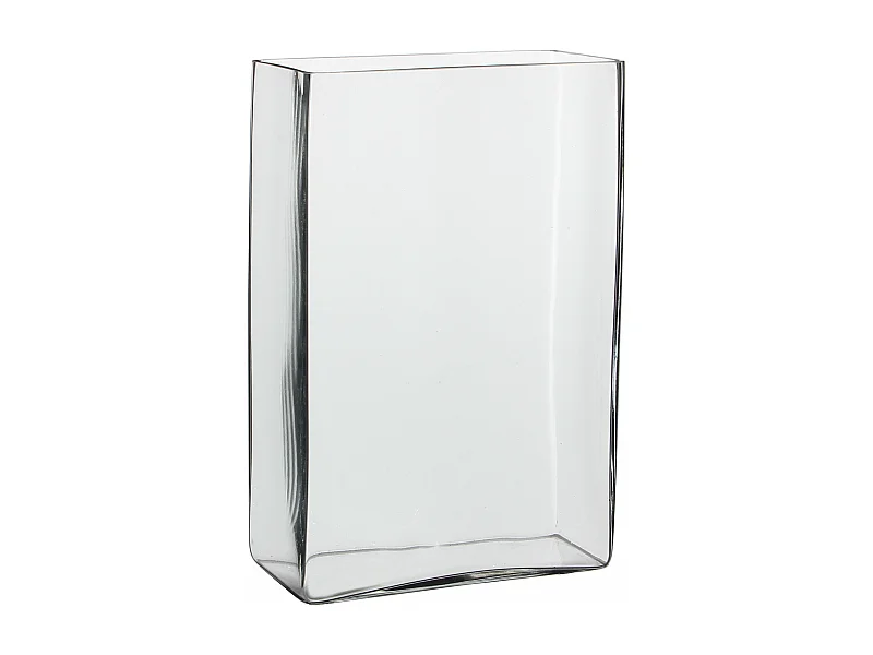 Vaas van glas - 20 x 10 x 30 - Transparant - BRITT