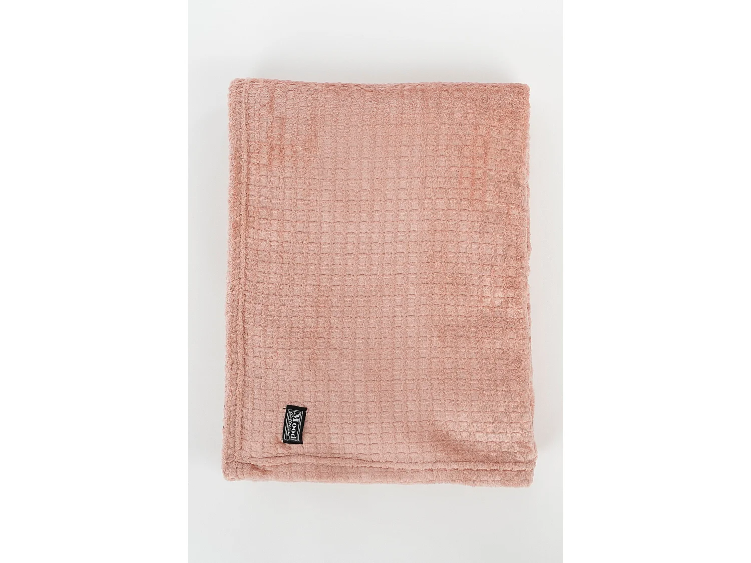 Kuscheldecke aus Polyester - 180 x 130 - Pfirsich - JOANNE