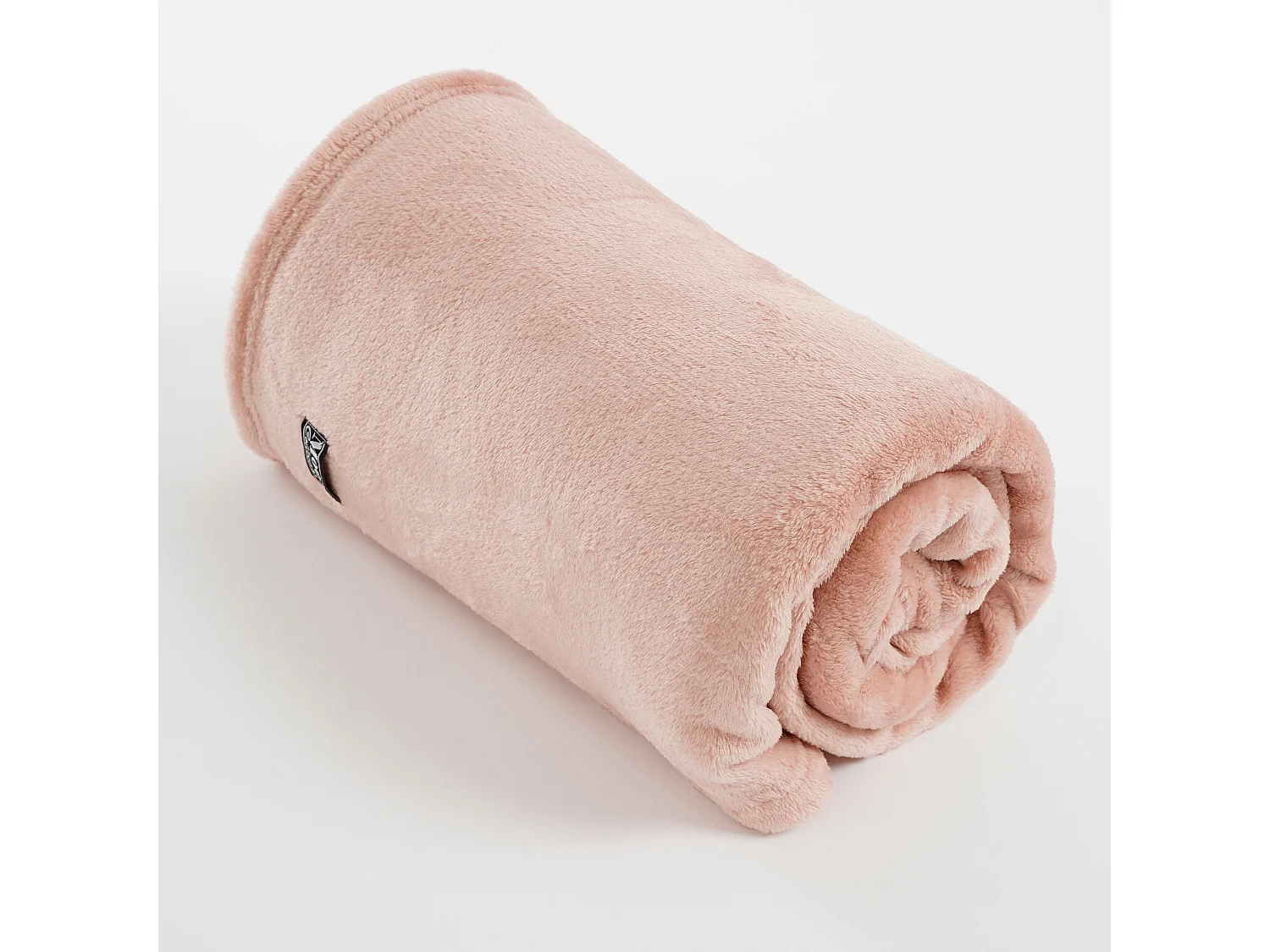 Plaid  en polyester - 180 x 130 - Pêche - FAMKE