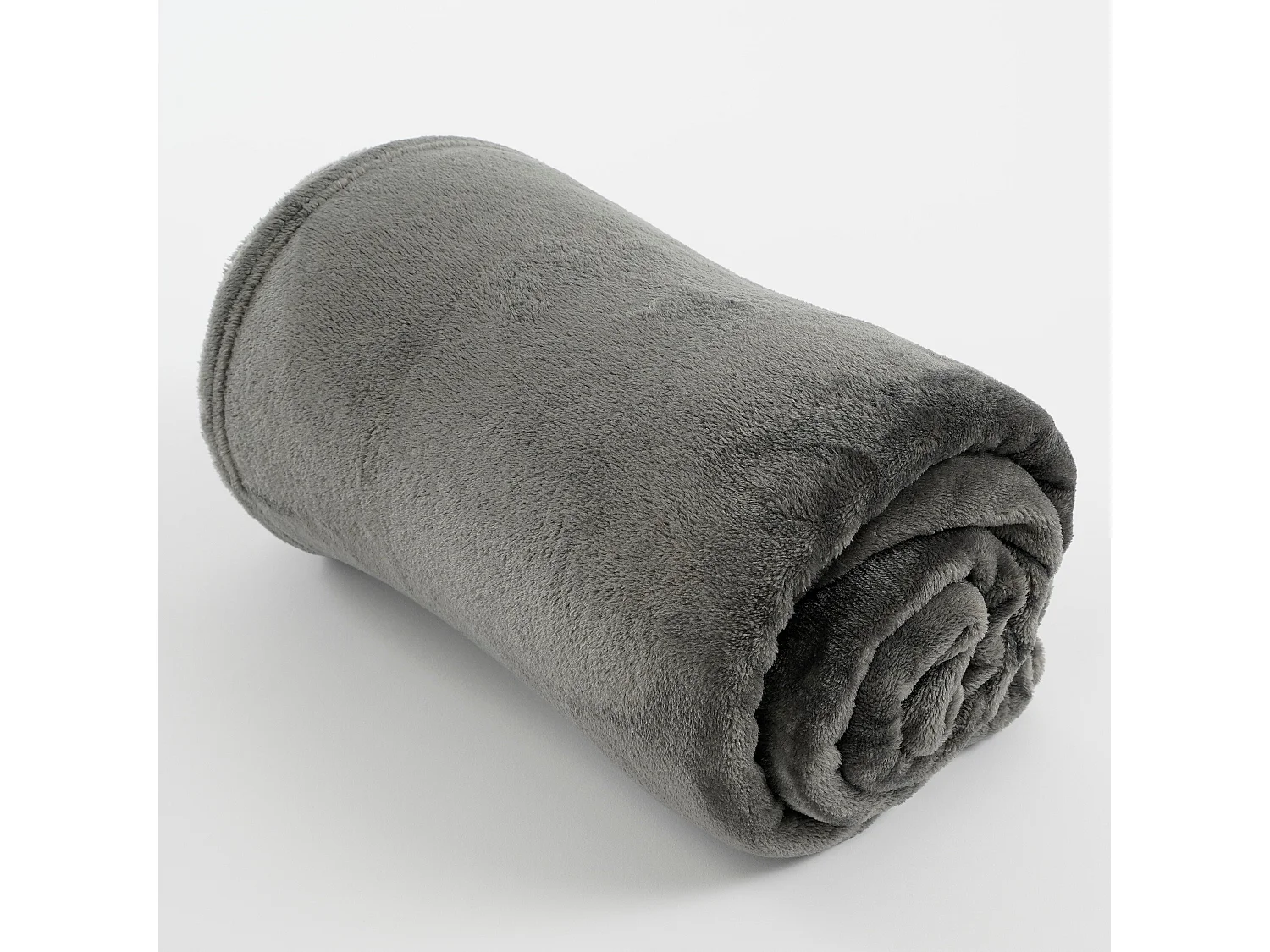 Manta de Poliéster - 180 x 130 - Antracita - FAMKE