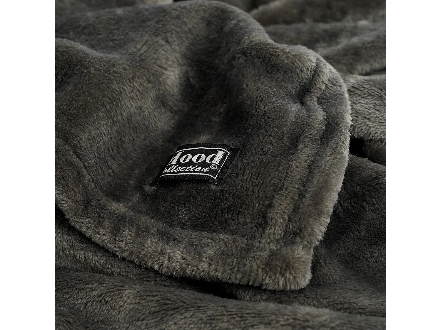 Manta de Poliéster - 180 x 130 - Antracita - FAMKE