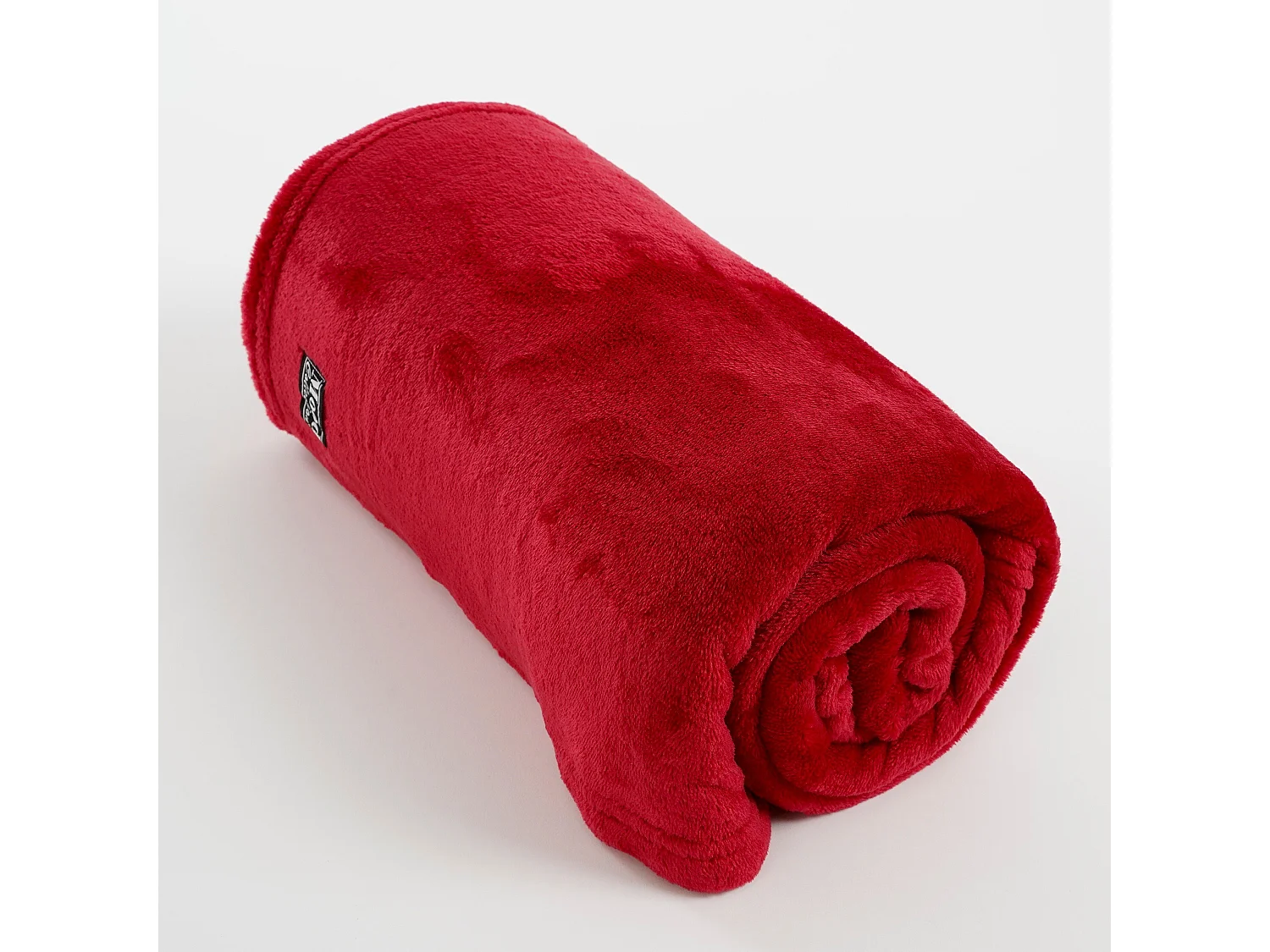 Plaid  en polyester - 180 x 130 - Rouge - FAMKE