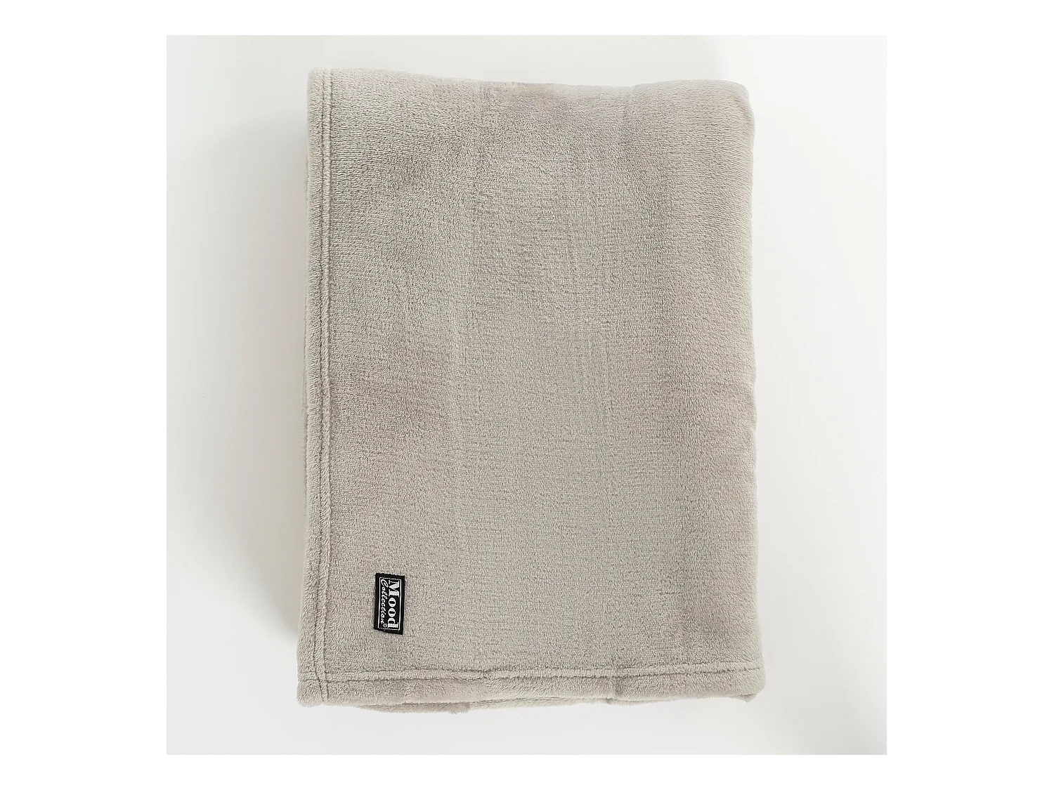 Plaid van polyester - 180 x 130 - Beige - FAMKE