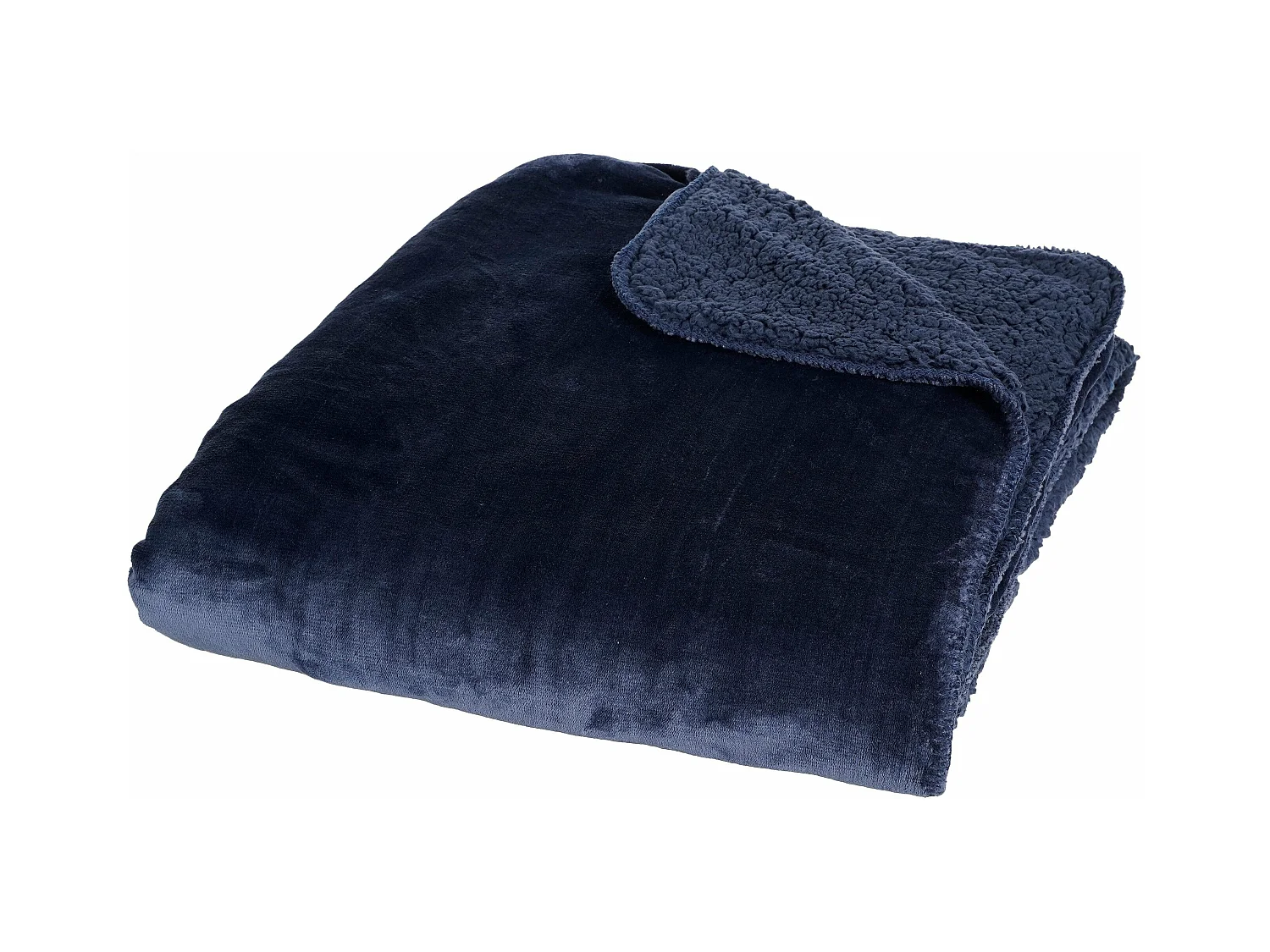 Coperta in  - 200 x 150 - Blu scuro - MARDY