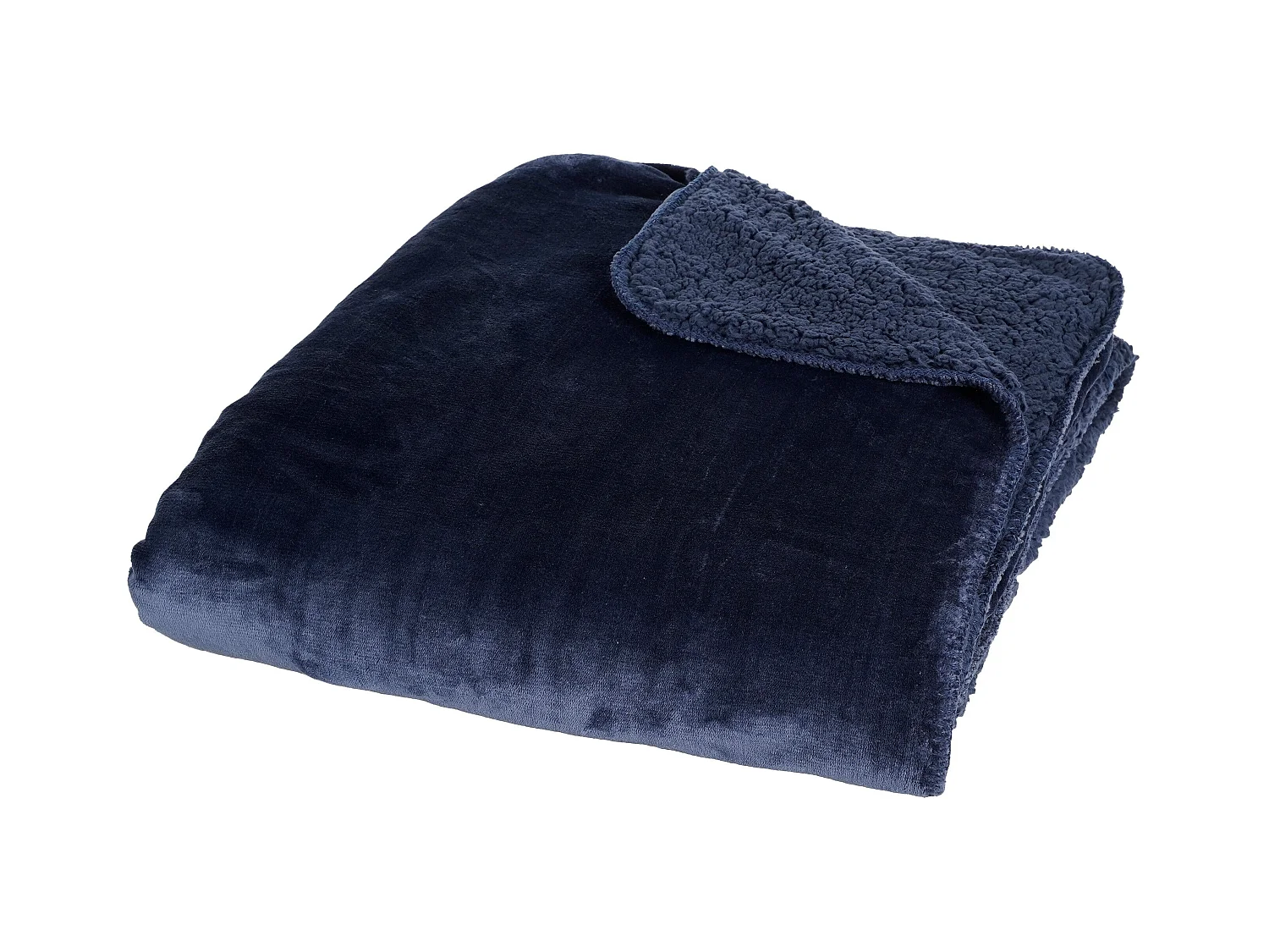 Coperta in  - 200 x 150 - Blu scuro - MARDY