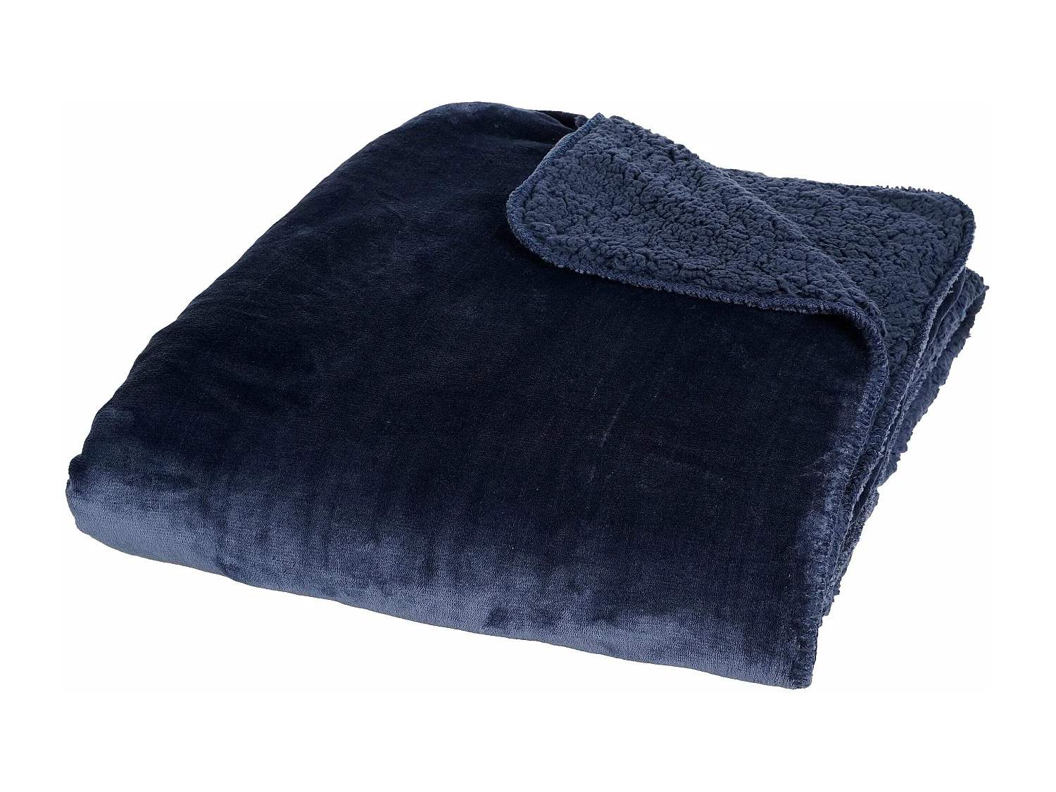 Coperta in  - 200 x 150 - Blu scuro - MARDY