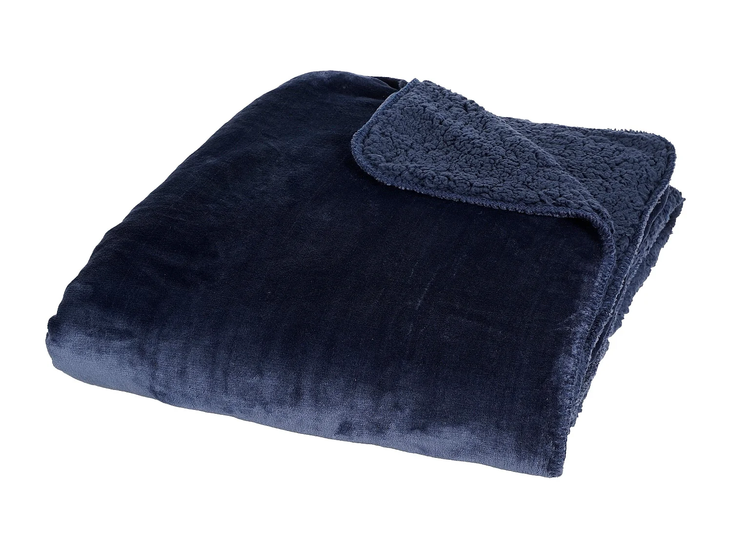 Coperta in  - 200 x 150 - Blu scuro - MARDY