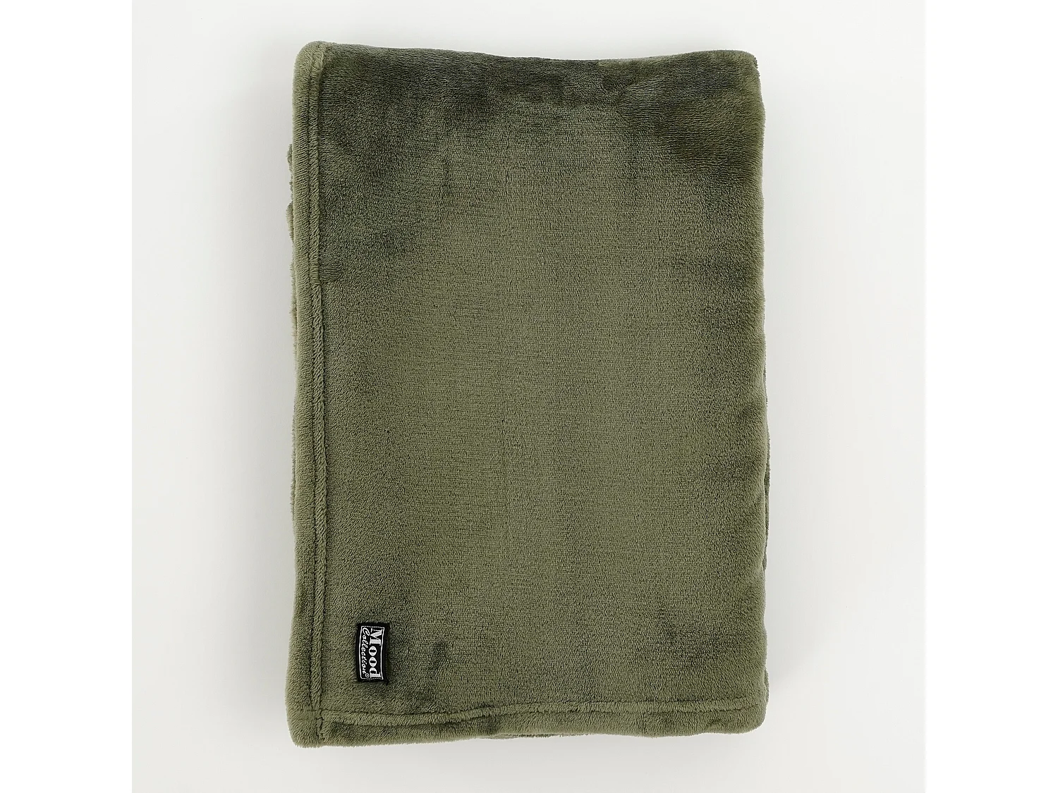 Plaid  en polyester - 180 x 130 - Vert foncé - FAMKE