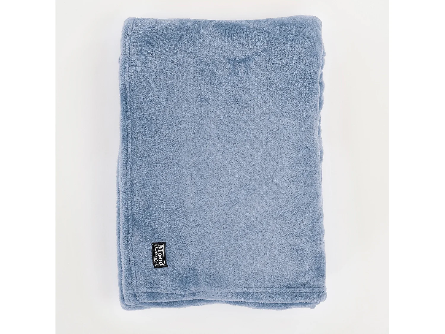 Plaid van polyester - 180 x 130 - Lichtblauw - FAMKE